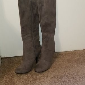 Womens Gray Sz 9 Boots